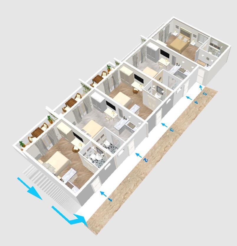 Maridea Casa Vacanza- Le Alcove Sul Mare Suites Ponza Luaran gambar